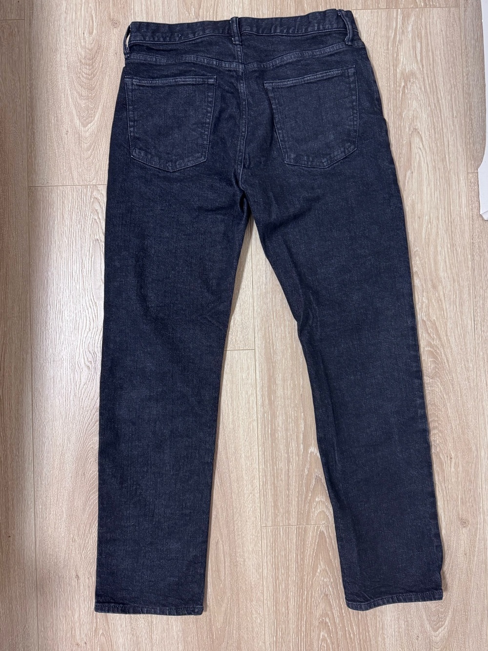 Gap Mens Jeans 31x32 Straight Fit Black Rinse GapFlex Denim FA23 Stretch - Picture 5 of 8